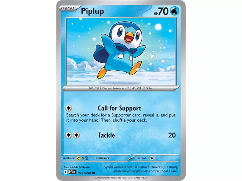 Piplup (Common/Reverse Holofoil)