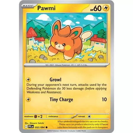 Pawmi (Common/Reverse Holofoil)
