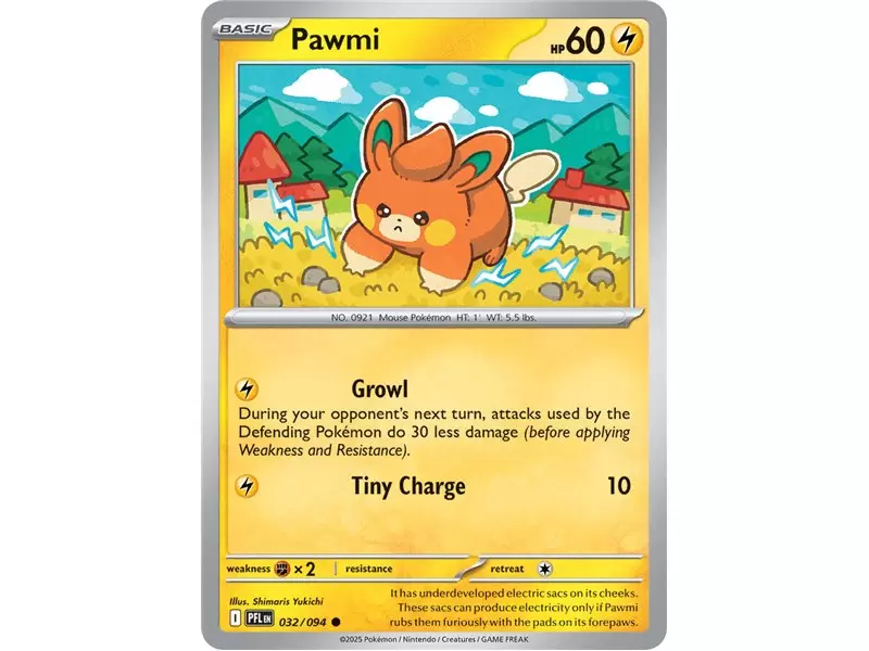 Pawmi (Common/Reverse Holofoil)