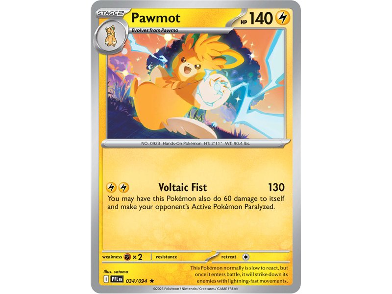 Pawmot (Rare/Reverse Holofoil)