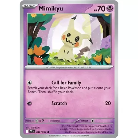 Mimikyu (Common/Reverse Holofoil)