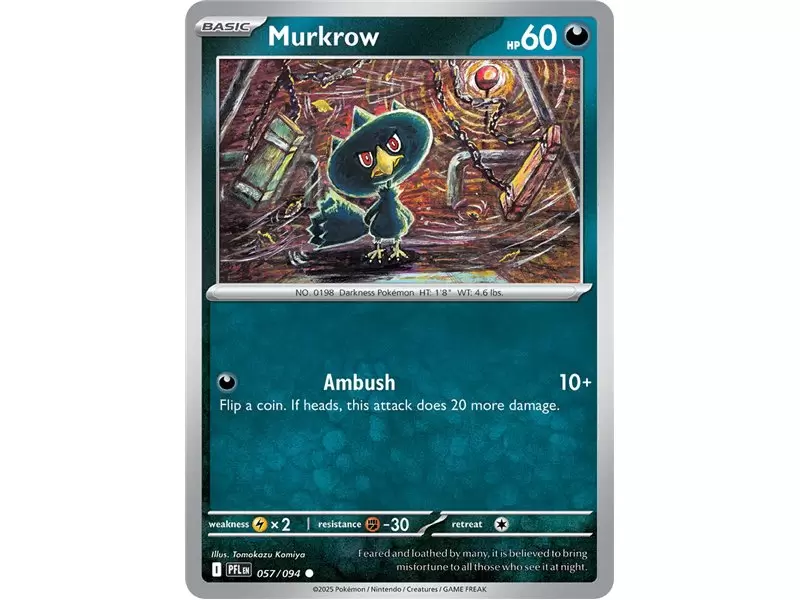 Murkrow (Common/Reverse Holofoil)