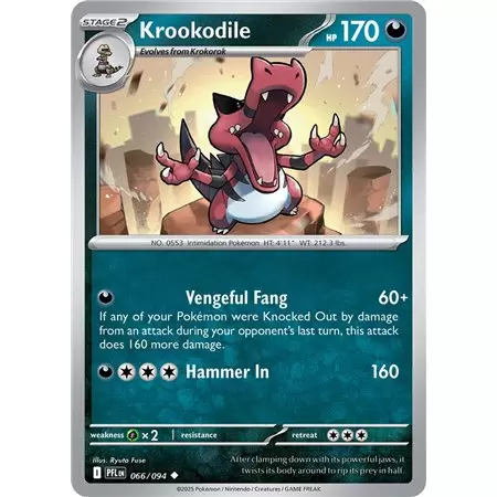 Krookodile (Uncommon/Reverse Holofoil)