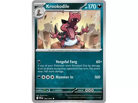Krookodile (Uncommon/Reverse Holofoil)