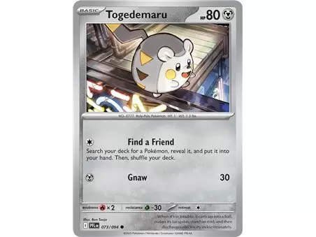 Togedemaru (Common/Reverse Holofoil)
