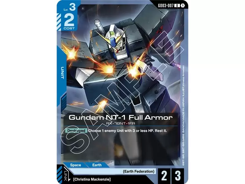 Gundam NT-1 Full Armor (Uncommon)