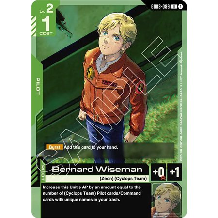 Bernard Wiseman (Uncommon)