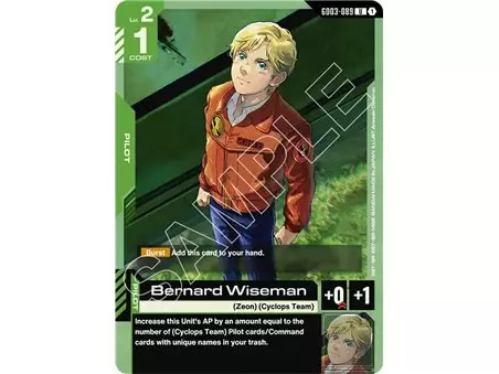 Bernard Wiseman (Uncommon)