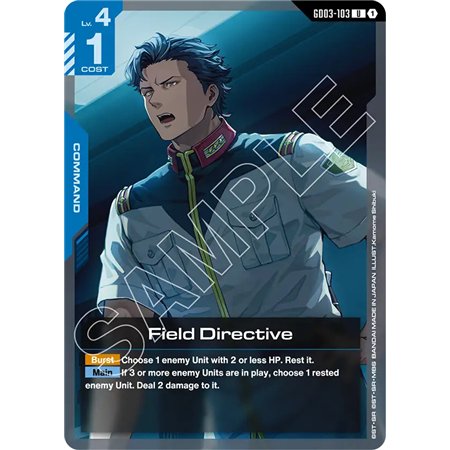 Field Directive (Uncommon)