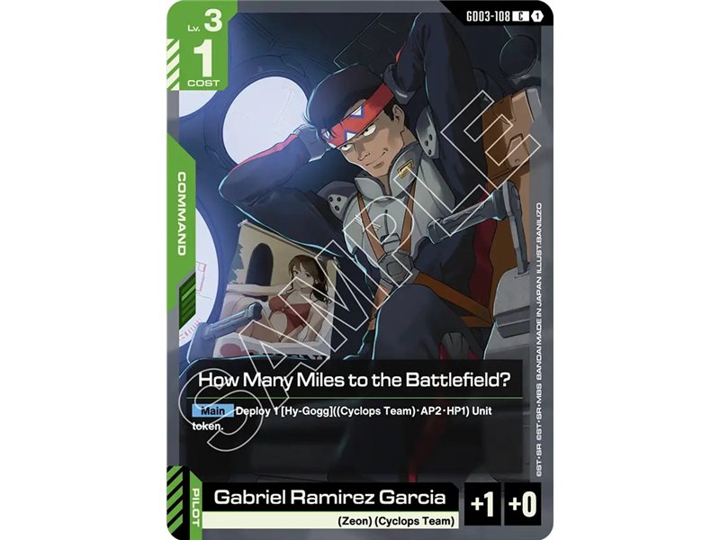 How Many Miles to the Battlefield? (Common)