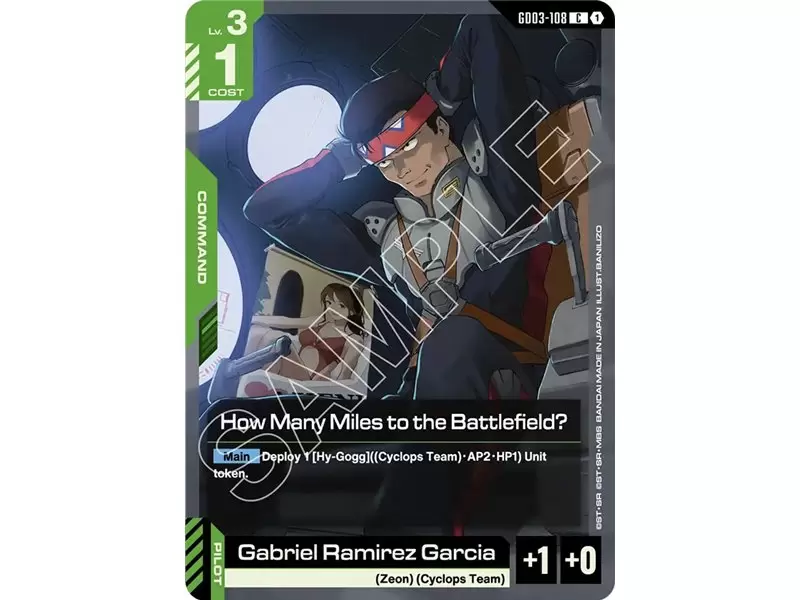 How Many Miles to the Battlefield? (Common)