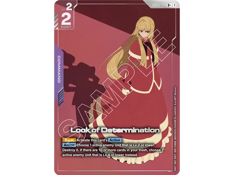 Look of Determination (Rare +)