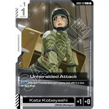 Unheralded Attack (Common)