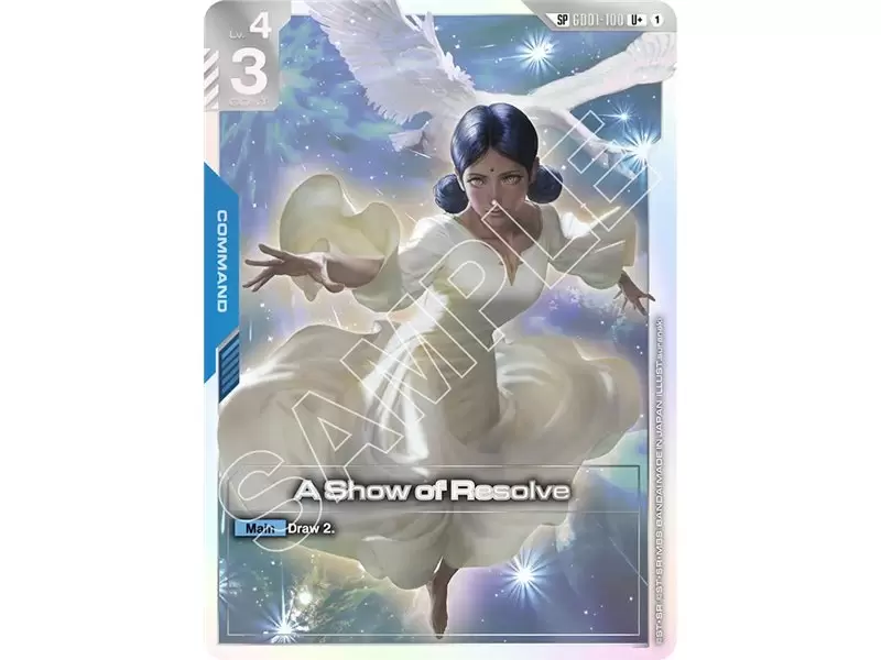 A Show of Resolve (SP) (Uncommon +)