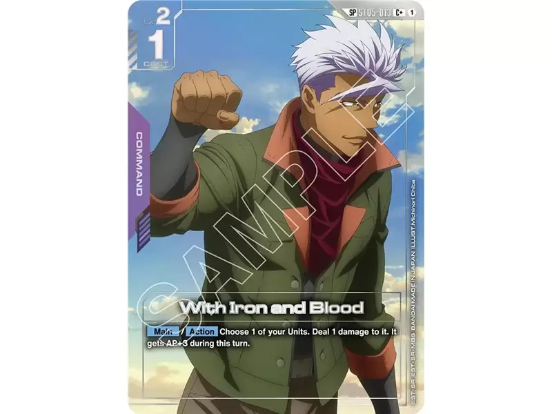 With Iron and Blood (SP) (Common +)