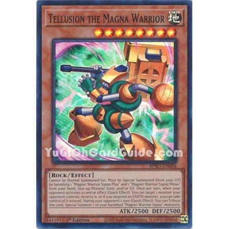 Tellusion the Magna Warrior (Super Rare)