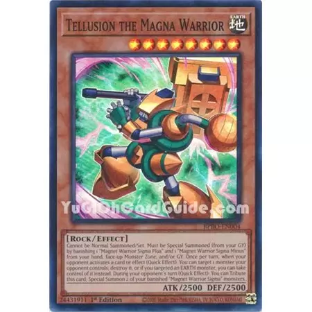 Tellusion the Magna Warrior (Super Rare)