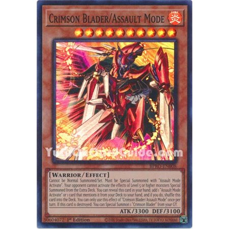 Crimson Blader/Assault Mode (Super Rare)