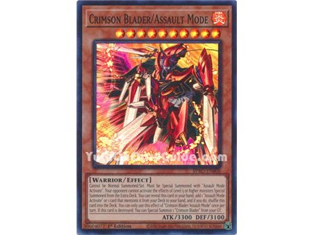 Crimson Blader/Assault Mode (Super Rare)