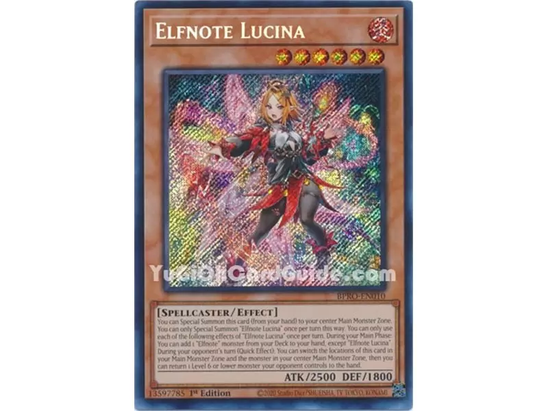 Elfnote Lucina (Secret Rare) 