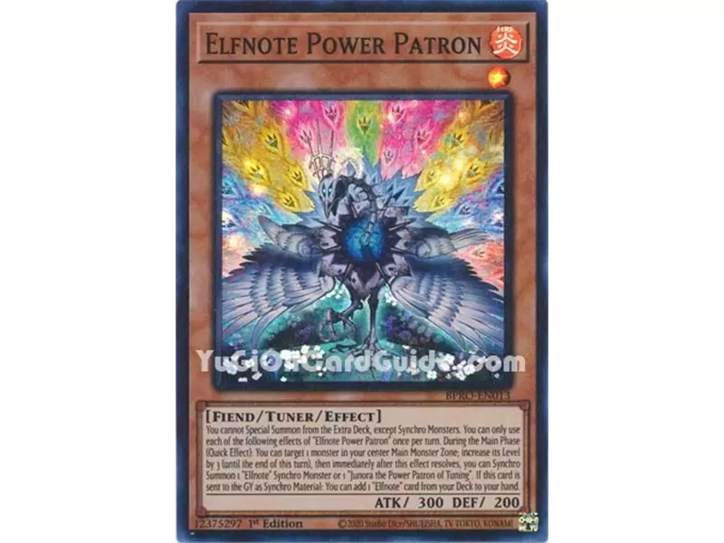 Elfnote Power Patron (Super Rare)