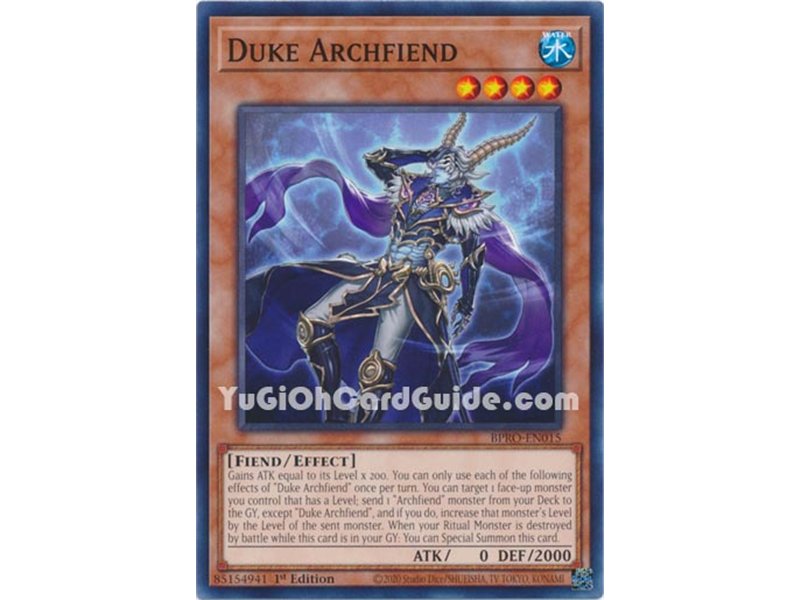 Duke Archfiend (Common)
