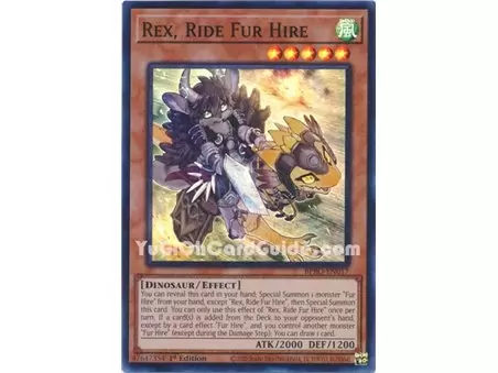 Rex, Ride Fur Hire (Super Rare)