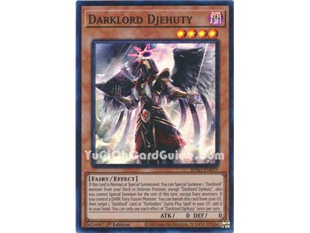 Darklord Djehuty (Super Rare)