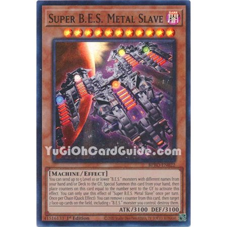 Super B.E.S. Metal Slave (Super Rare)