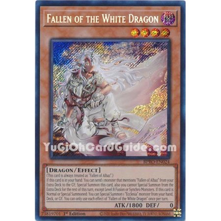 Fallen of the White Dragon (Secret Rare) 