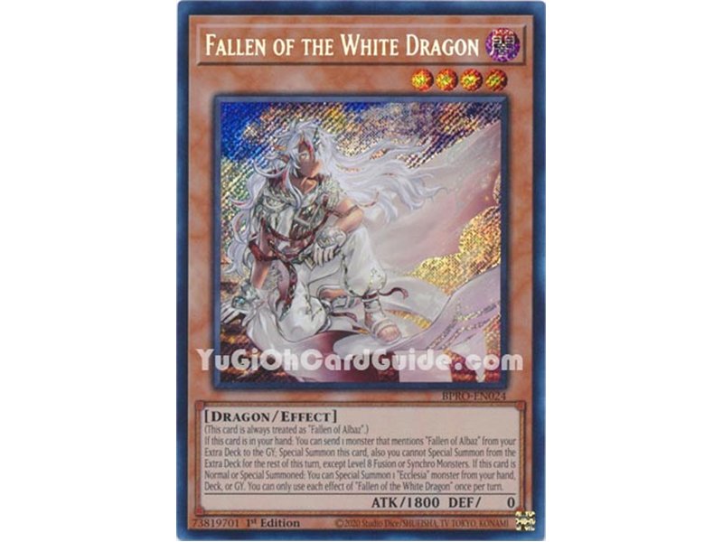 Fallen of the White Dragon (Secret Rare) 