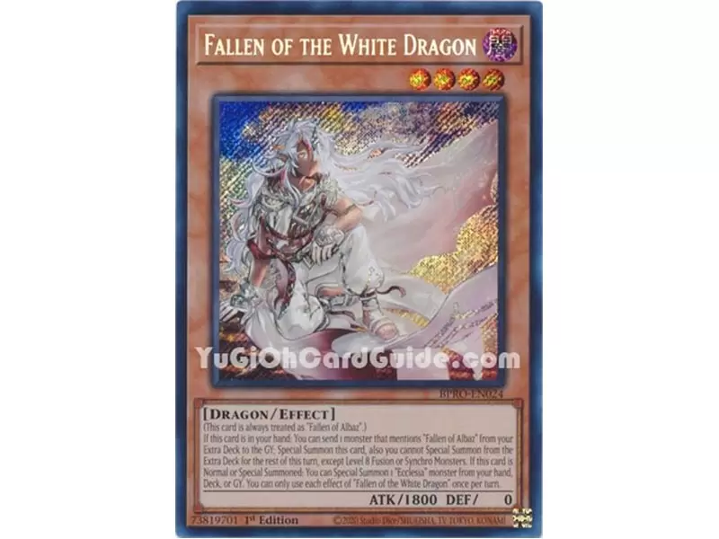 Fallen of the White Dragon (Secret Rare) 
