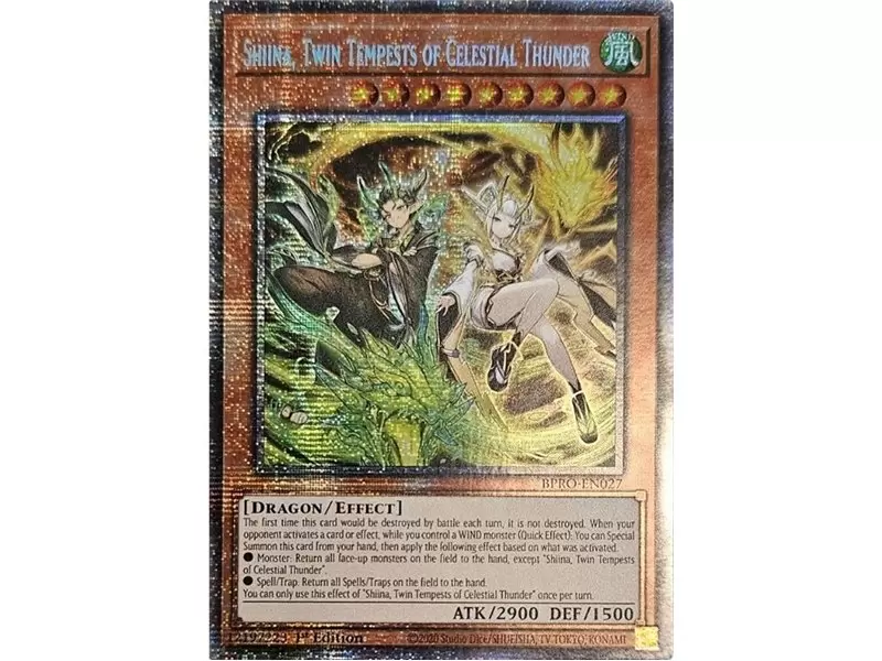 Shiina, Twin Tempests of Celestial Thunder (Starlight Rare)
