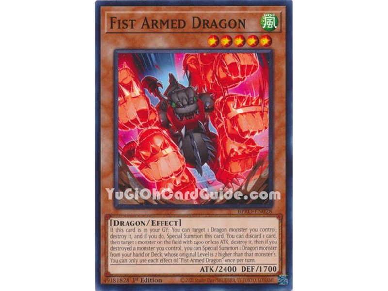Fist Armed Dragon (Common)