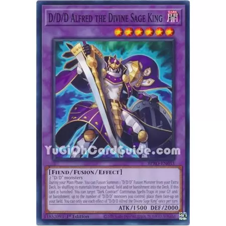 D/D/D Alfred the Divine Sage King (Common)
