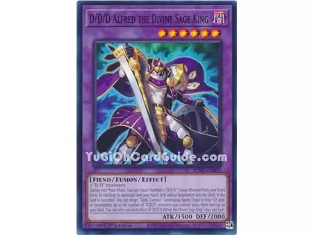 D/D/D Alfred the Divine Sage King (Common)