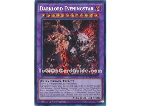 Darklord Eveningstar (Secret Rare) 