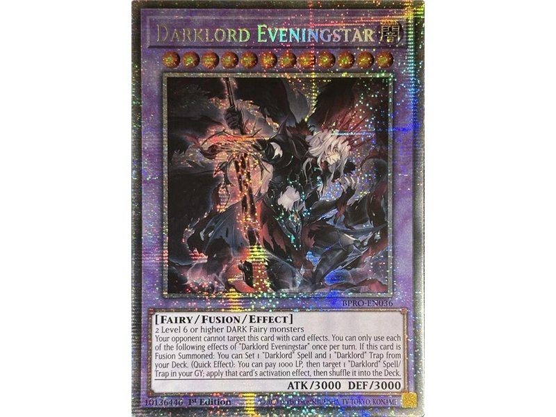 Darklord Eveningstar (Starlight Rare)