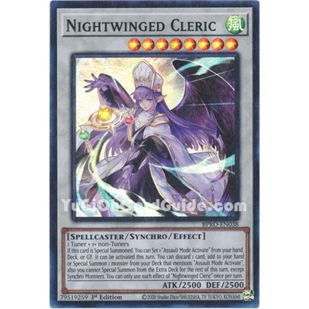 Nightwinged Cleric (Super Rare)