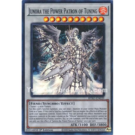 Junora the Power Patron of Tuning (Super Rare)