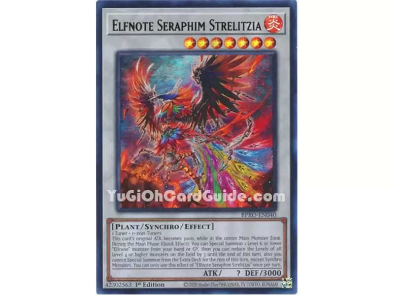 Elfnote Seraphim Strelitzia (Ultra Rare)