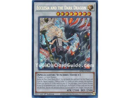 Ecclesia and the Dark Dragon (Secret Rare) 