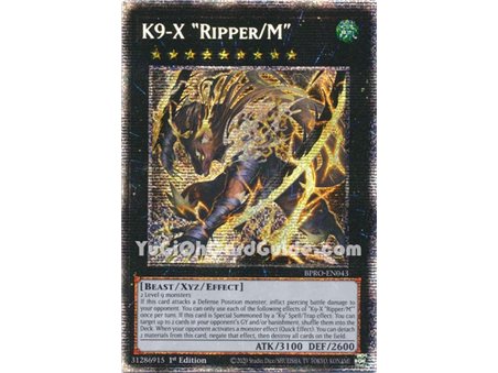 K9-X "Ripper/M" (Ultra Rare)