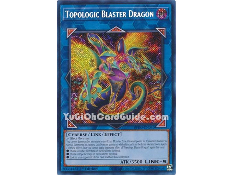 Topologic Blaster Dragon (Secret Rare) 