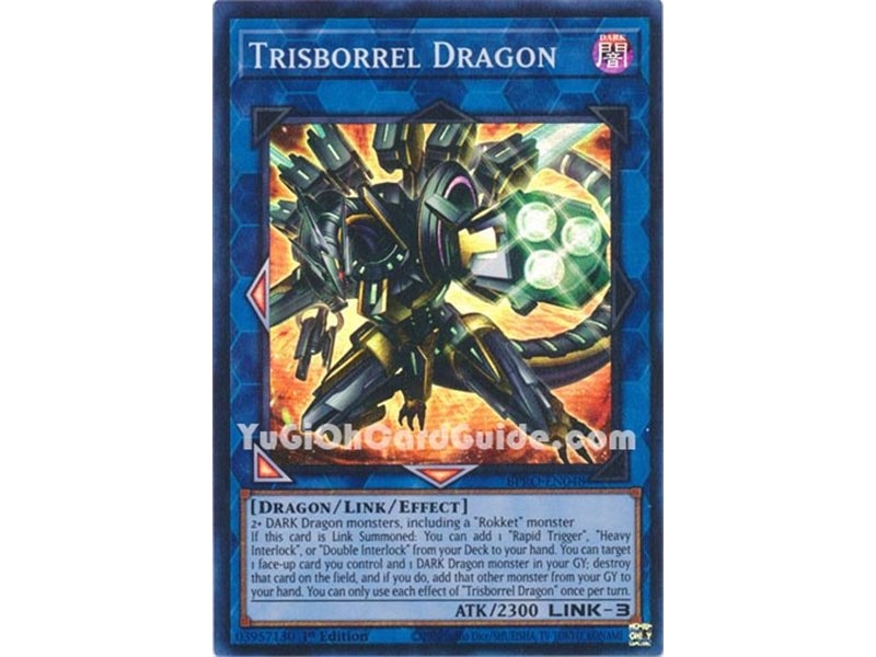 Trisborrel Dragon (Super Rare)