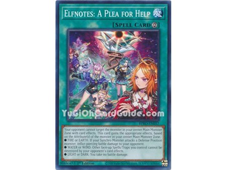 Elfnotes: A Plea for Help (Common)