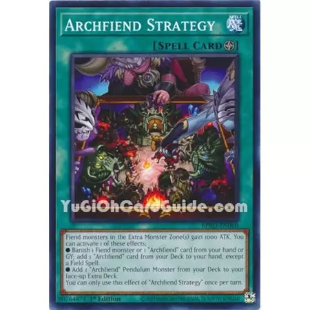 Archfiend Strategy (Common)