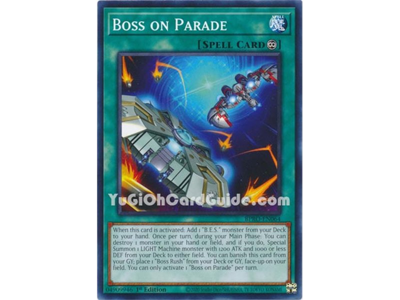 Boss on Parade (Common)