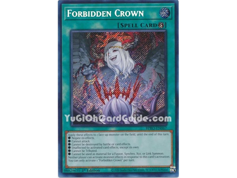 Forbidden Crown (Secret Rare) 