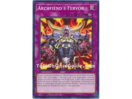 Archfiend's Fervor (Common)